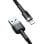 Baseus Cafule USB-A auf Lightning 1.5a 2,0m schwarzes Datenkabel