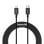 Câble USB-C vers Lightning Baseus 1 m Noir