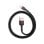 USB-Kabel Baseus Cafule 2m Nylon Schwarz/Rot 2A 480Mbps
