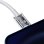 Baseus USB-C auf Lightning Kabel 0,25m Weiß