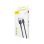 Cable USB Baseus CATKLF-CG1 2m USB A USB C Negro/Gris 2A Trenzado Reforzado
