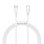 Câble de données USB-C Baseus Superior Series 1 m Blanc