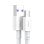 Câble de données USB-C Baseus Superior Series 1 m Blanc