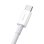 Câble de données USB-C Baseus Superior Series 1 m Blanc