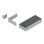 Ubiquiti UACC-Pro-Max-16-RM 1U-Rackmontage, schwarz/silber, Kabelmanagement-Adapter