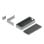 Ubiquiti UACC-Pro-Max-16-RM 1U-Rackmontage, schwarz/silber, Kabelmanagement-Adapter