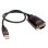 Convertidor serie a USB Ewent EW1116 1,5 m RS232 autoalimentado negro