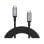 Cable Ewent EC1070 USB4 Thunderbolt 4 40Gbps 240W 1m Negro Chip E-Marker