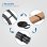 Organizador de cables Ewent EW1563 Velcro nylon 10m x 15mm negro reutilizable multiusos