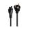 Cable de Alimentación Ewent EC1907 1,8m Enchufe Tipo F a C5 H05VV-F3G Tapones Moldeados