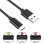 Cable Ewent USB 2.0 1,8m USB-A a USB-C Cobre Completo Negro