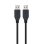 Ewent 3.0 USB-A auf USB-A Kabel 1,8m Schwarz