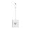 Adaptador gráfico Ewent EC1051 Tipo C a HDMI 4K blanco Plug & Play