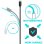 Cable USB-C Ewent EC1035 1m USB 2.0 cobre completo negro transferencia y carga