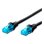 Cable de red Ewent IM1168 Cat5e 3m U/UTP RJ-45 Negro Gigabit