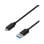Cable de datos Ewent EC1042 USB-A a USB-C 1m USB 3.2 Negro