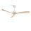 Ventilador DC Create Motor ultrasilencioso 40W 6 velocidades 153x15mm madera natural WiFi opcional