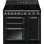 Cocina Smeg Victoria TR93IBL2 inducción 2 hornos Vapor Clean 90x60 cm negro