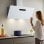 Exaustor Ciarra AWW9736K Condutas e Recirculação 90cm Wi-Fi Alumínio e LED
