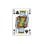 Cartas de baralho Waddingtons Winning Moves número 1, design clássico azul, de alta qualidade
