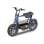Elektrische Draisienne UrbanGlide Thunder 160 350W 25km/h 30km Autonomie 16" Disc IPX5 Blau