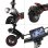 Patinete électrique UrbanGlide AR5Pro 800W Autonomie 40km Suspension double LED XXL Noir