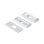 Caja de superficie Ubiquiti UACC-G4 Doorbell Pro PoE-Gang Box Aluminio Blanco