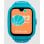 SaveFamily Iconic Plus 2 4G GPS WiFi 40mm Touchscreen Blu IP67 Bambini S Sblocco Faciale SOS