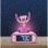 Reloj despertador Disney Ángel pantalla LCD táctil, 6 sonidos Stitch, luz nocturna, pilas AA