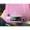 Reloj despertador Disney Ángel pantalla LCD táctil, 6 sonidos Stitch, luz nocturna, pilas AA