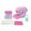 Máquina de Coser Infantil Lexibook Gabby Cats Kit Completo Pedal Juego Creativo
