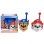 Walkie-Talkie Paw Patrol 3D 500m 2 Canales Clip Cinturón Uso Infantil