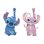 Walkie-Talkie Disney Stitch Lexibook 500m 2 Canales Clip Cinturón Garantía 2 Años