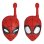 Walkie-talkie 3D de 2 canais do Homem-Aranha da Disney de 500 m com clipe de cinto fácil de usar