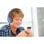 Auricular Bluetooth Lexibook Azul Micro Limitador 85dB Plegable Ajustable Infantil