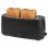 Tostador Clatronic TA 3802 4 ranuras 1400 W Negro