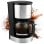 Clatronic KA 3808 1.5L 12-14 tazze Macchina per caffè americano in acciaio inox con protezione antigoccia