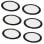 Downlight LED JANDEI 18W 4200K redondo negro extraplano corte 200mm empotrar