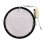 Downlight LED JANDEI 18W 3000K Redondo Empotrar Marco Negro 120º Corte 200mm Extraplano