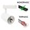 Foco de carril JANDEI LED COB 30W 2200lm 6000K blanco frío 45º