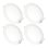 Downlight LED Superficie JANDEI 18W 4200K 1440lm 120º IP20 Blanco Redondo Aluminio