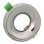 Aro empotrable JANDEI aluminio cromado 98mm altura 25mm compatible GU10 MR16 fijo