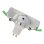 Aro empotrable JANDEI aluminio cromado 98mm altura 25mm compatible GU10 MR16 fijo