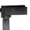 Foco LED JANDEI COB 30W Carril Monofásico 220V Negro distribución uniforme