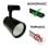 Foco LED JANDEI COB 30W Carril Monofásico 220V Negro distribución uniforme
