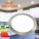 Placa Circular LED JANDEI 22.5cm 18W Aluminio Difusor Ángulo 120º Extraplana Empotrable