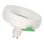 Aro empotrable JANDEI aluminio blanco 98mm fijo para GU10 y MR16