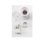 Aplique de techo JANDEI basculante ×96x100mm blanco policarbonato bombillas GU10/MR16