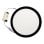 Downlight JANDEI 18W 3000K Redondo Superficie Marco Negro Ángulo 120º 21cm