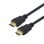 Ewent EC1319 HDMI 2.1-Kabel (8K UHD 3D, dreifach geschirmt, vergoldet, 1,5 m, Schwarz)